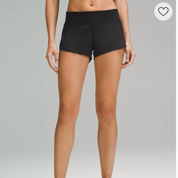 Lululemon Low-Rise Speed Up Short 2.5” Size 8 - Picture 2 of 5